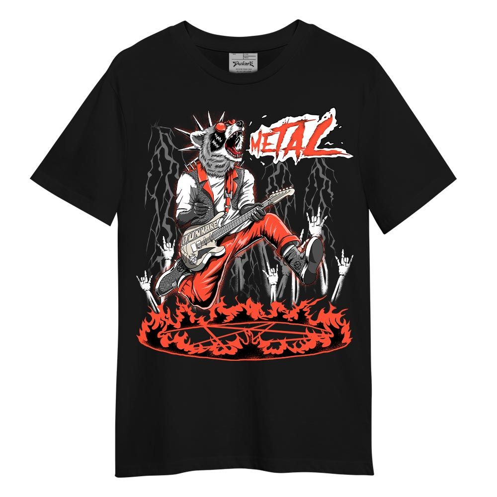 Shirt To Match Georgia Peach 3s T-- Punk Rock Raccoon T-Shirt Unisex