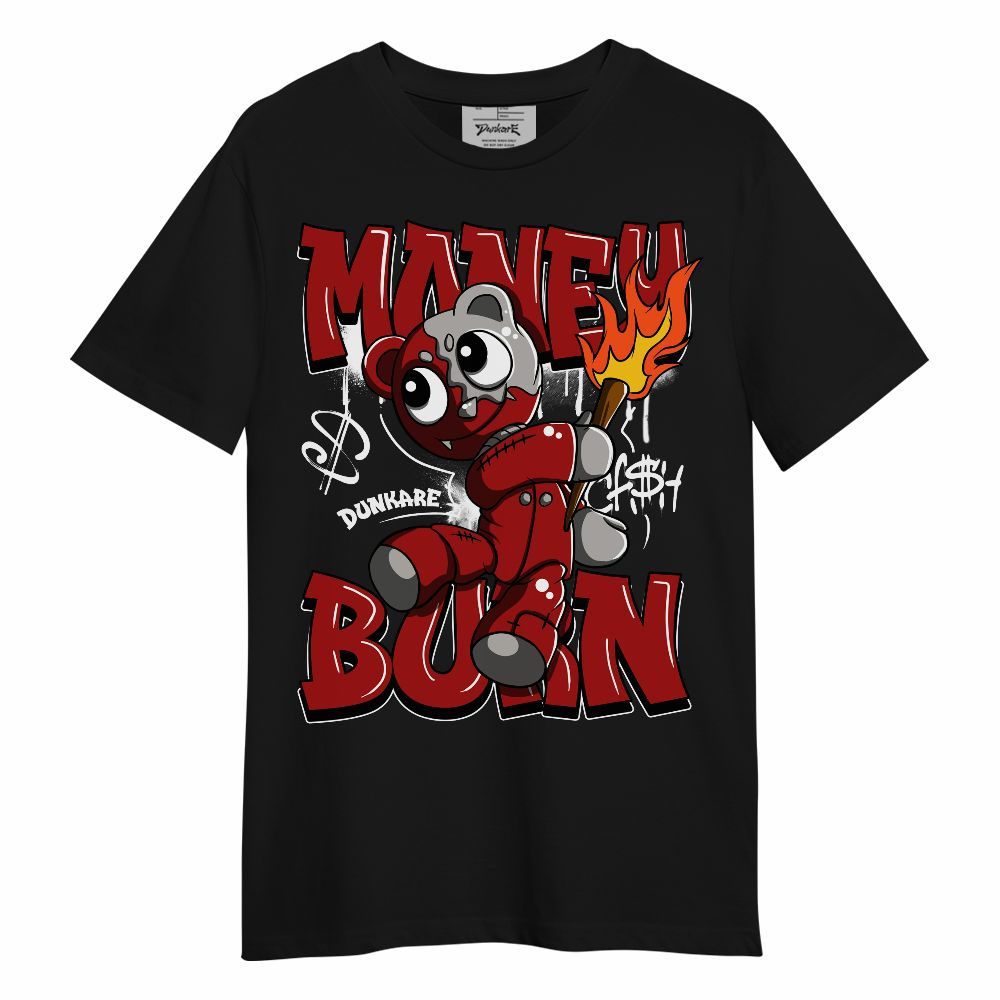 Shirt To Match Red Taxi 12s - Money Burn Red Taxi 12s Unisex Shirt