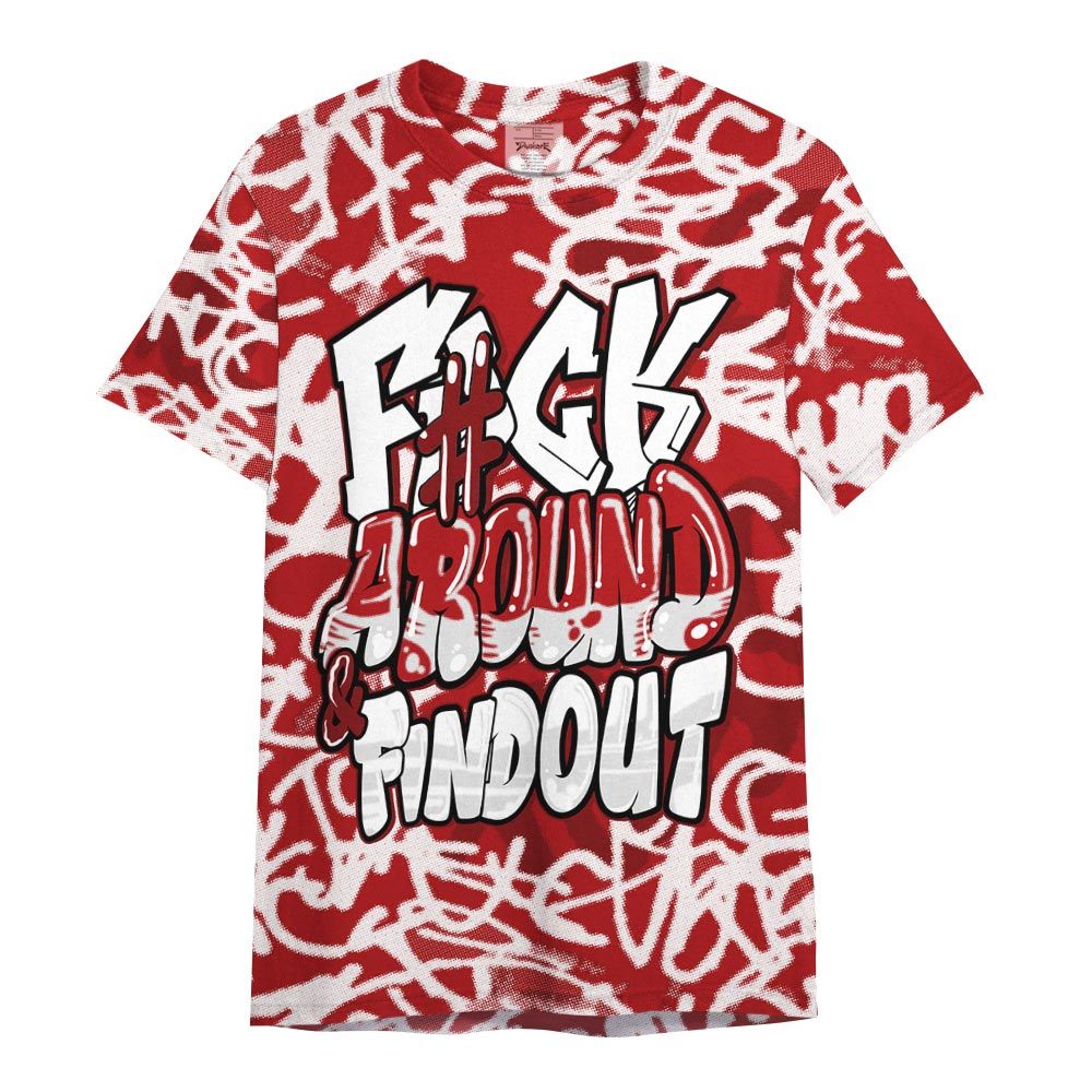 Shirt To Match Red Taxi 12s - Fck And Find Out Graphic Filthy Shirt Unisex