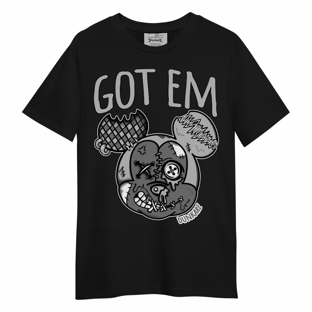 Shirt To Match Low 85 Metallic Black 1s - Got Em Dripping Unisex Shirt