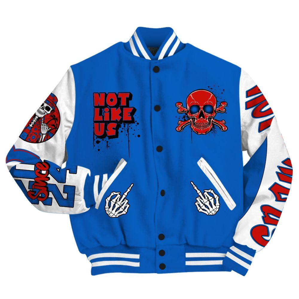 Varsity Jacket To Match Kobe 6 Game Royal - Don't Like Us All Over Print