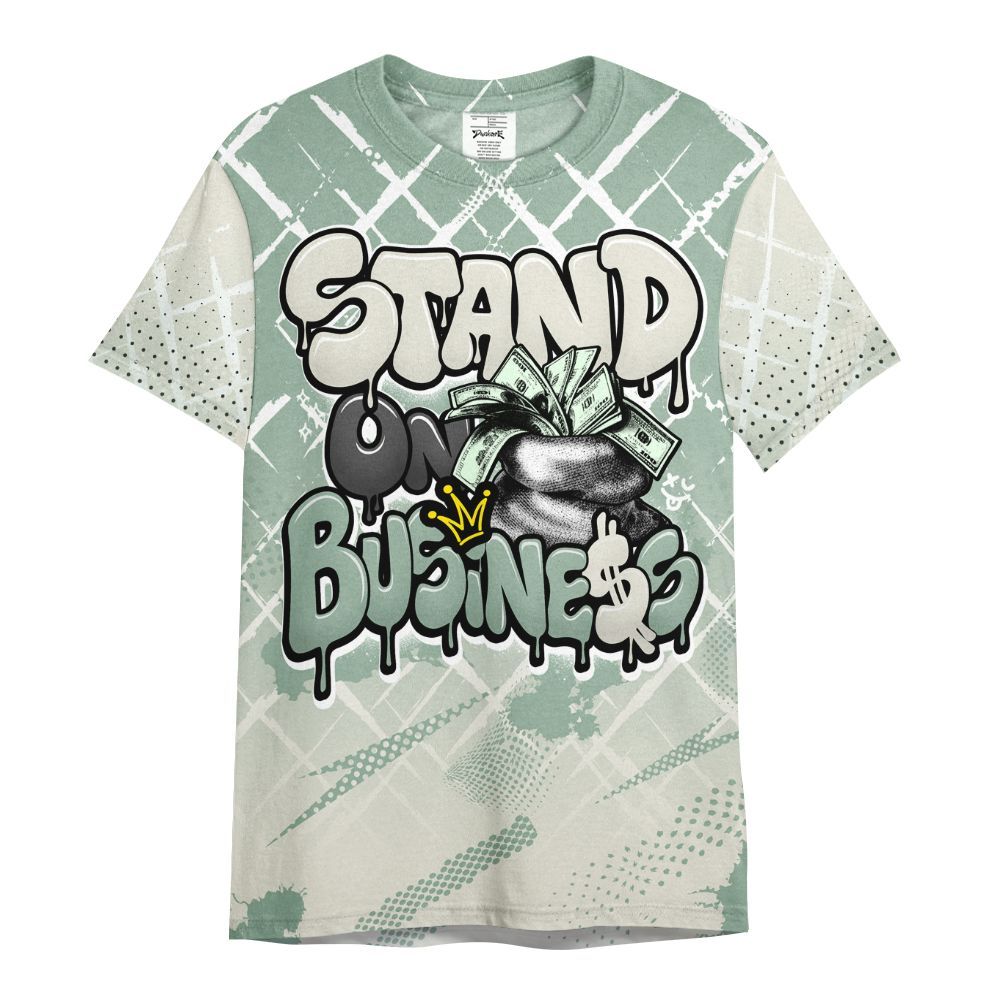 Shirt To Match Joins Year Of The Snake 5s - Halftone Stand Business Dripping All Over Print