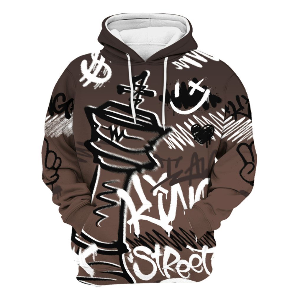 Hoodie To Match Air Force 1 Low Escape - Street King Chess Streetwear All Over Print