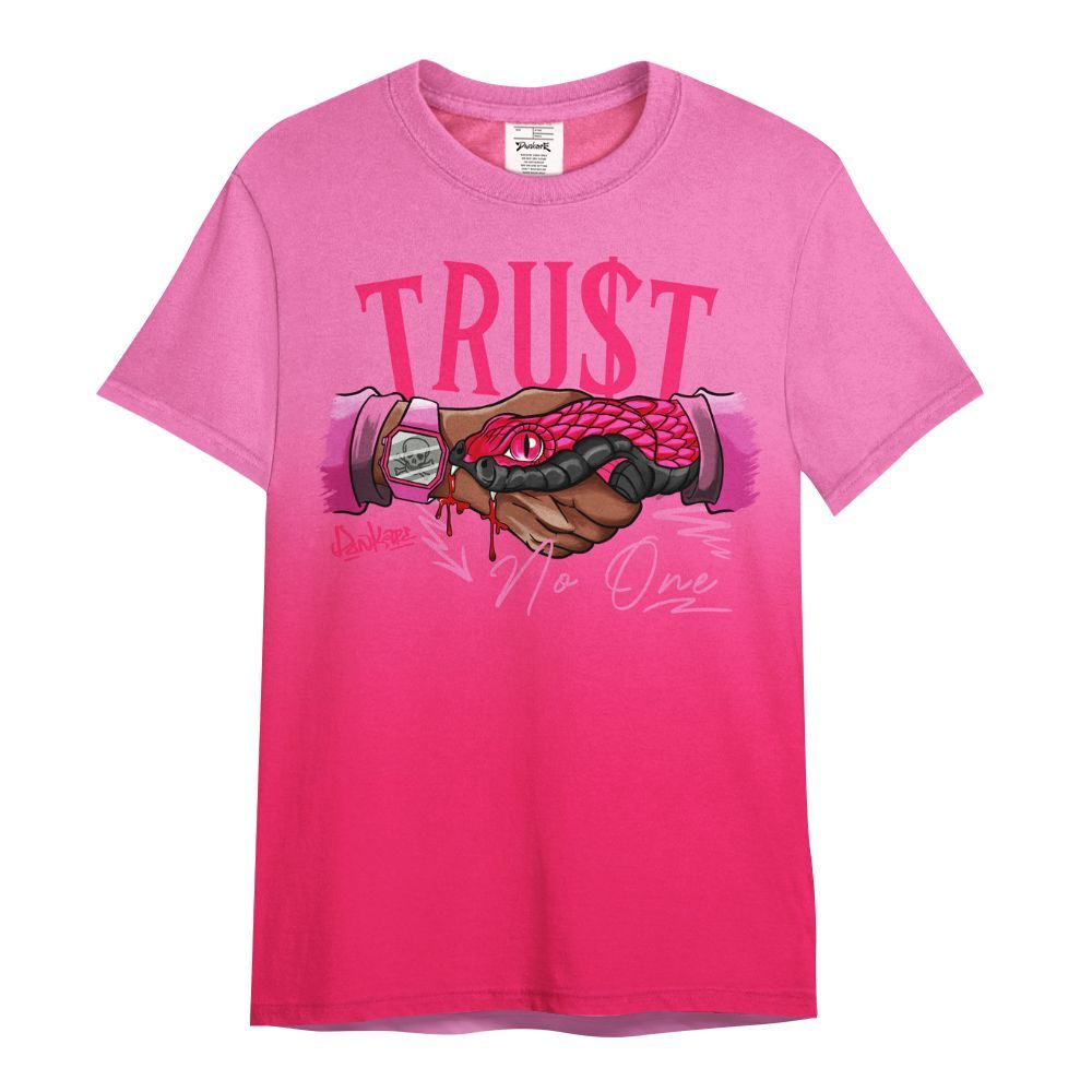Shirt To Match Air VaporMax Plus Triple Pink - Snake Trust No One Drip All Over Print