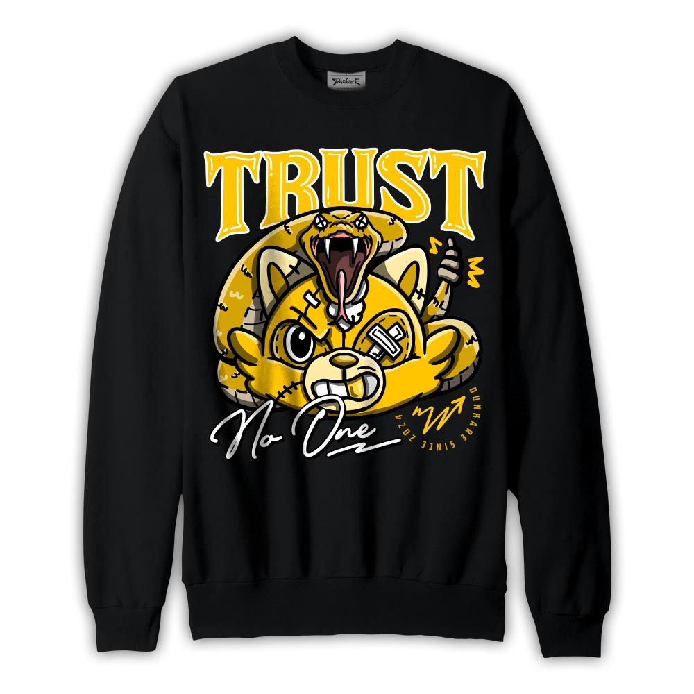 Sweatshirt To match Vivid Sulfur 4s Sweatshirt - Trust No Raccoon Graphic 1805 DNY