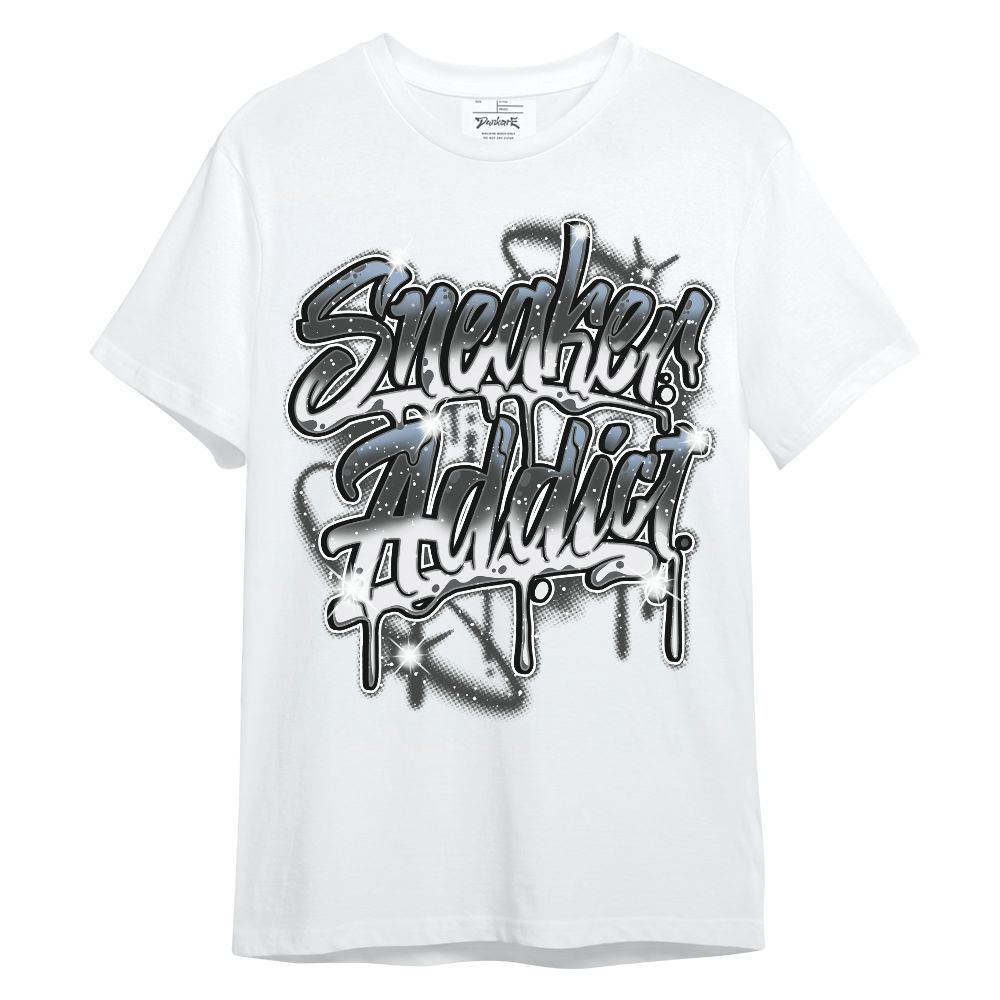 Shirt To Match Reverse Black White 6s - Addiction Sneakers Graphic Unisex Shirt