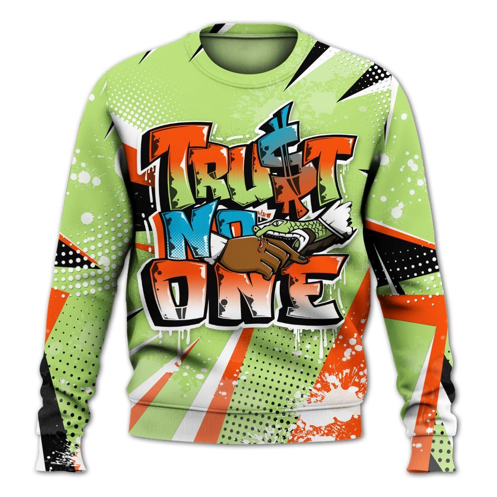 Sweatshirt To Match Kobe 9 Elite What The - Poly Trust No One Dripping All Over Print