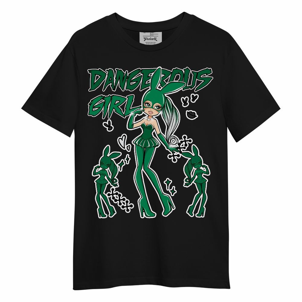 Shirt To Match Mid Lucky Green 1s - Dangerous.Girl Unisex Shirt