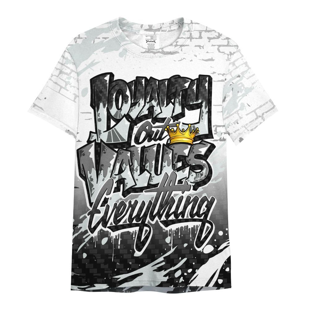 Shirt To Match Kobe 9 Protro Halo - Values Of Loyalty Drip All Over Print