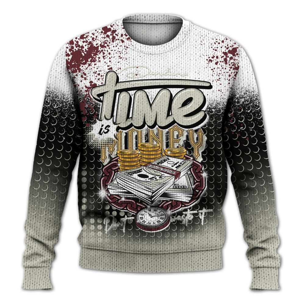 Knitted Sweater To Match Legacy 312 Year Of The Snake - Halftone Time Is Money