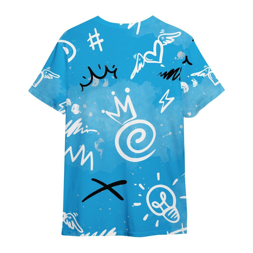 Shirt To Match University Blue Low 2026 11s - Drip Been Di2ferent All Over Print