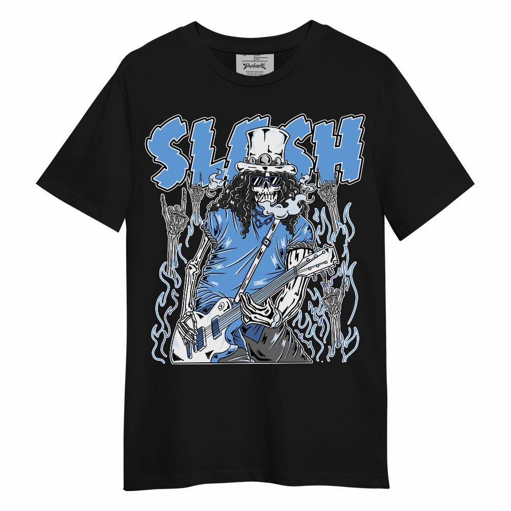 Shirt To Match University Blue 6s - Slash Skeleton Unisex Shirt