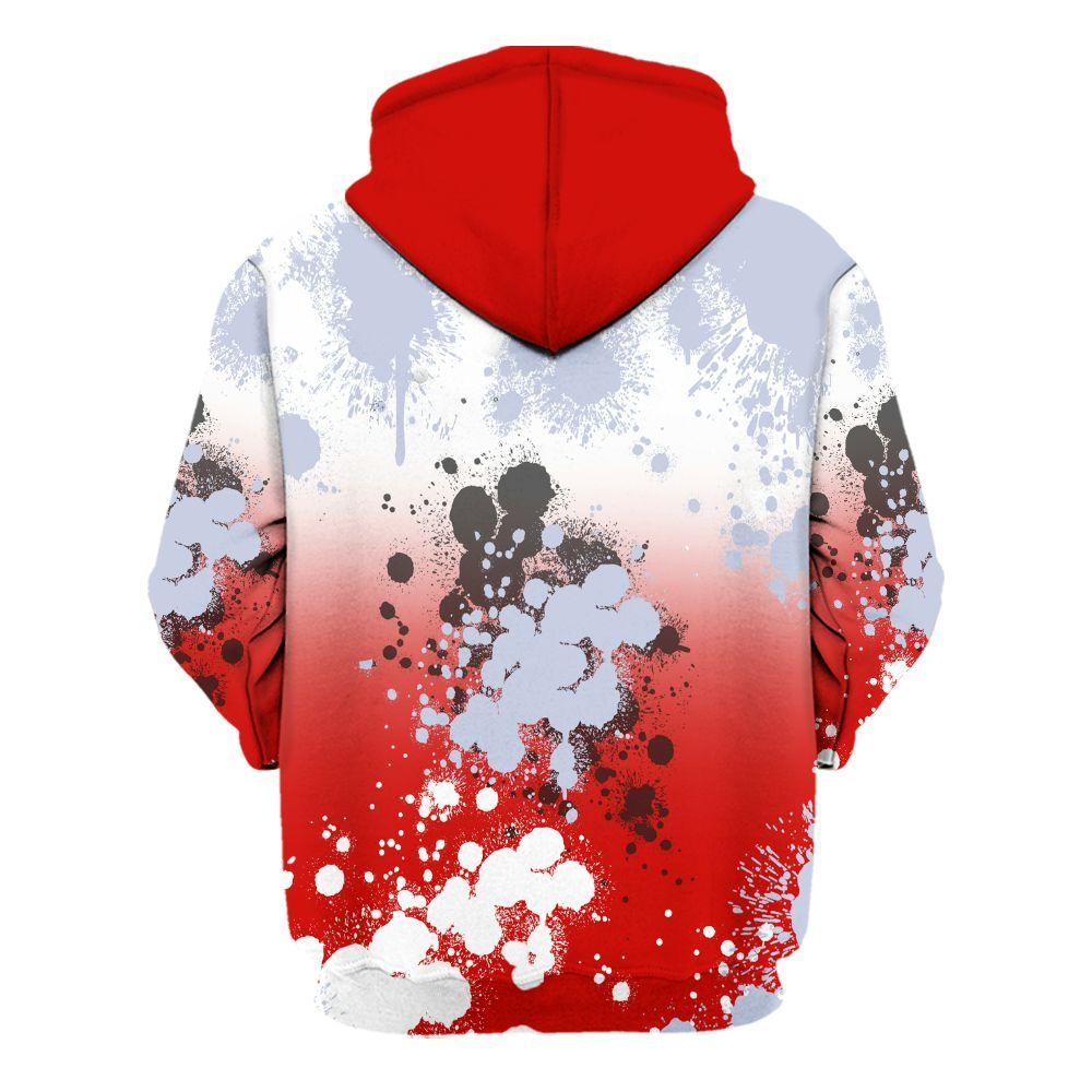 Hoodie To Match Fire Red 6s - Trust No One Scary All Over Print