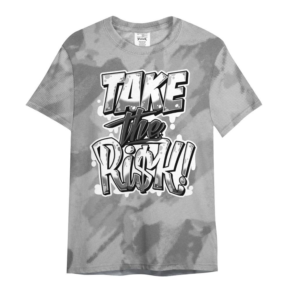 Shirt To Match Black Wolf Grey 12s - Take Risks Abstract