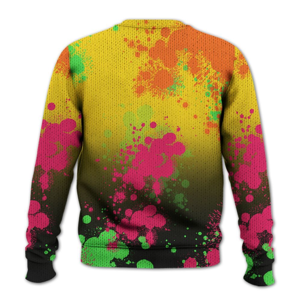 Sweater To Match Max 95 Woven Multi - Trust No One Scary Graphic