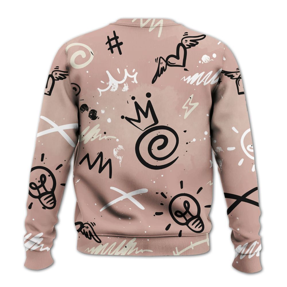 Sweatshirt To Match Air Force Low 1 Arctic Orange - Drip Been Di2ferent All Over Print