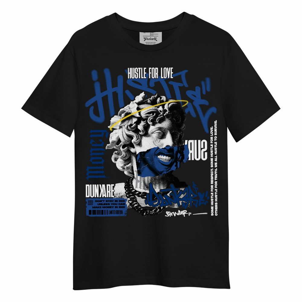 Shirt To Match High OG True Blue 1s - Hustles Streetwear Unisex Shirt