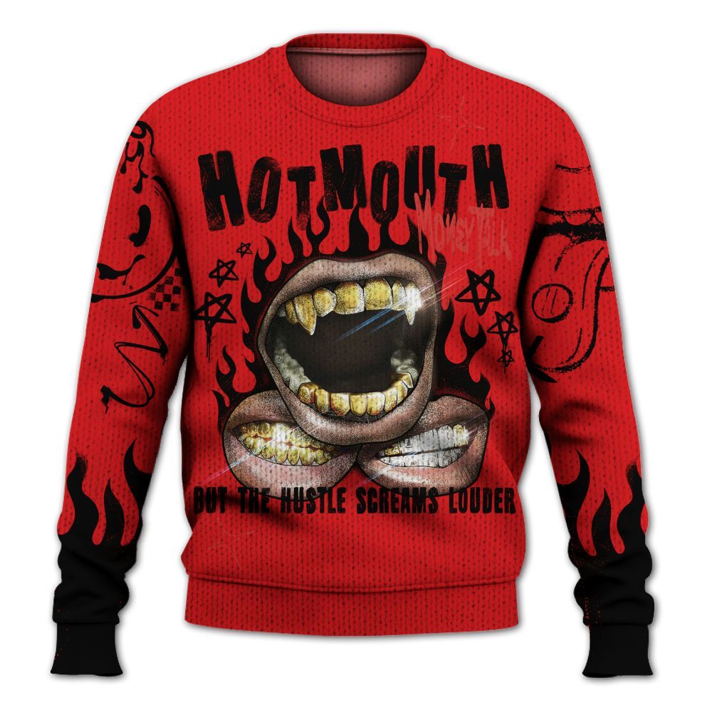 Knitted Sweater To Match Scoot Zeros Retro Portland - Mouth Burning Street Style