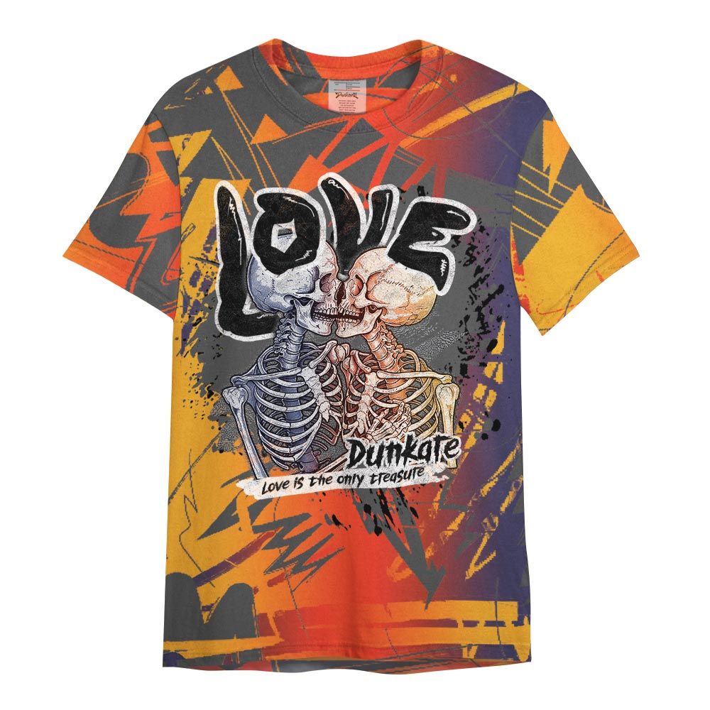 Shirt To Match Rio 3s - Skull Love Bear Nonobjective Shirt Unisex