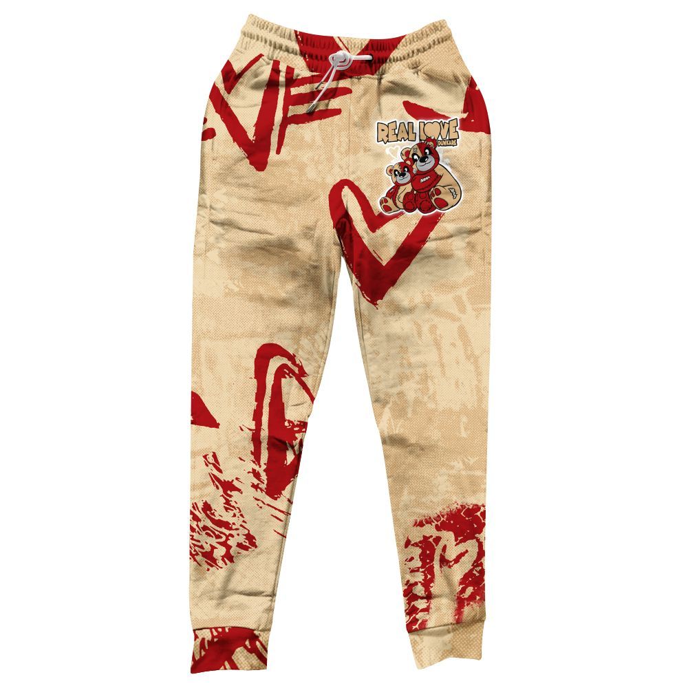 Sweatpant To Match Dunk Low Strawberry Waffle - Sincere Fondness Bear All Over Print