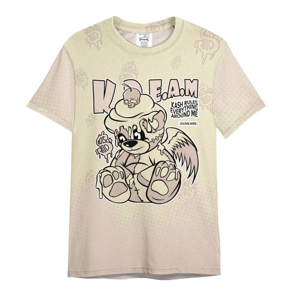 Shirt To Match A Ma Maniere X Fossil Stone 4s - Loot Bear Unique Drip All Over Print