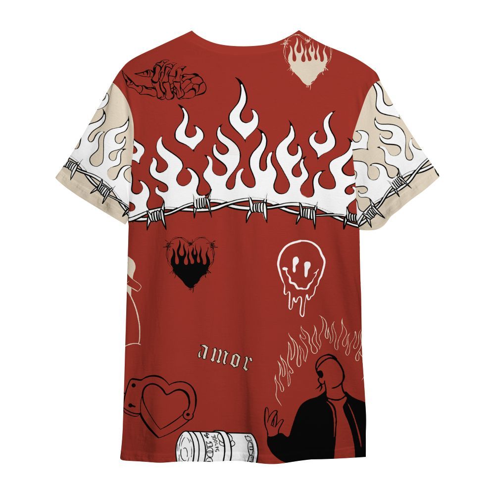 Shirt To Match Brick After Brick 4s - Snake Trust No One All Over Print