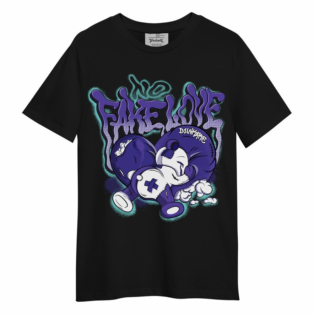 Shirt To Match Low Hornets 1s - No Fake Love Unisex Shirt