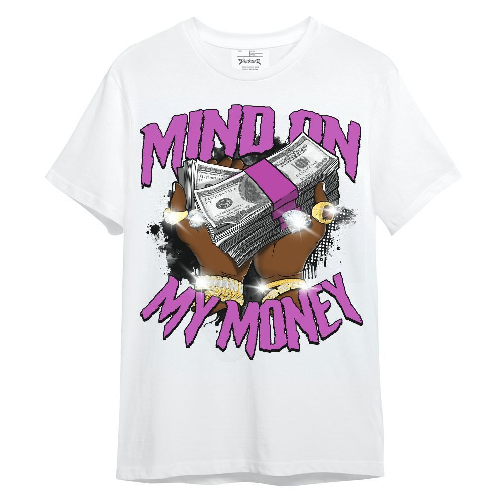 Shirt To Match Hyper Violet 4s - Mind On My Money Graphic Unisex Shirt
