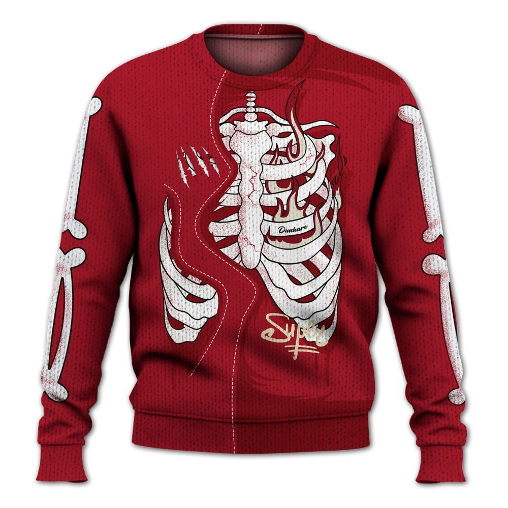 Knitted Sweater To Match 2025 High OG Cinnabar 1s - It's The Kick For Me