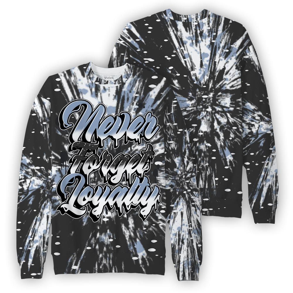 Sweatshirt To Match Reverse Black White 6s Sweatshirt - Never Forget Loyalties Graphic Hiding Sweatshirt Unisex