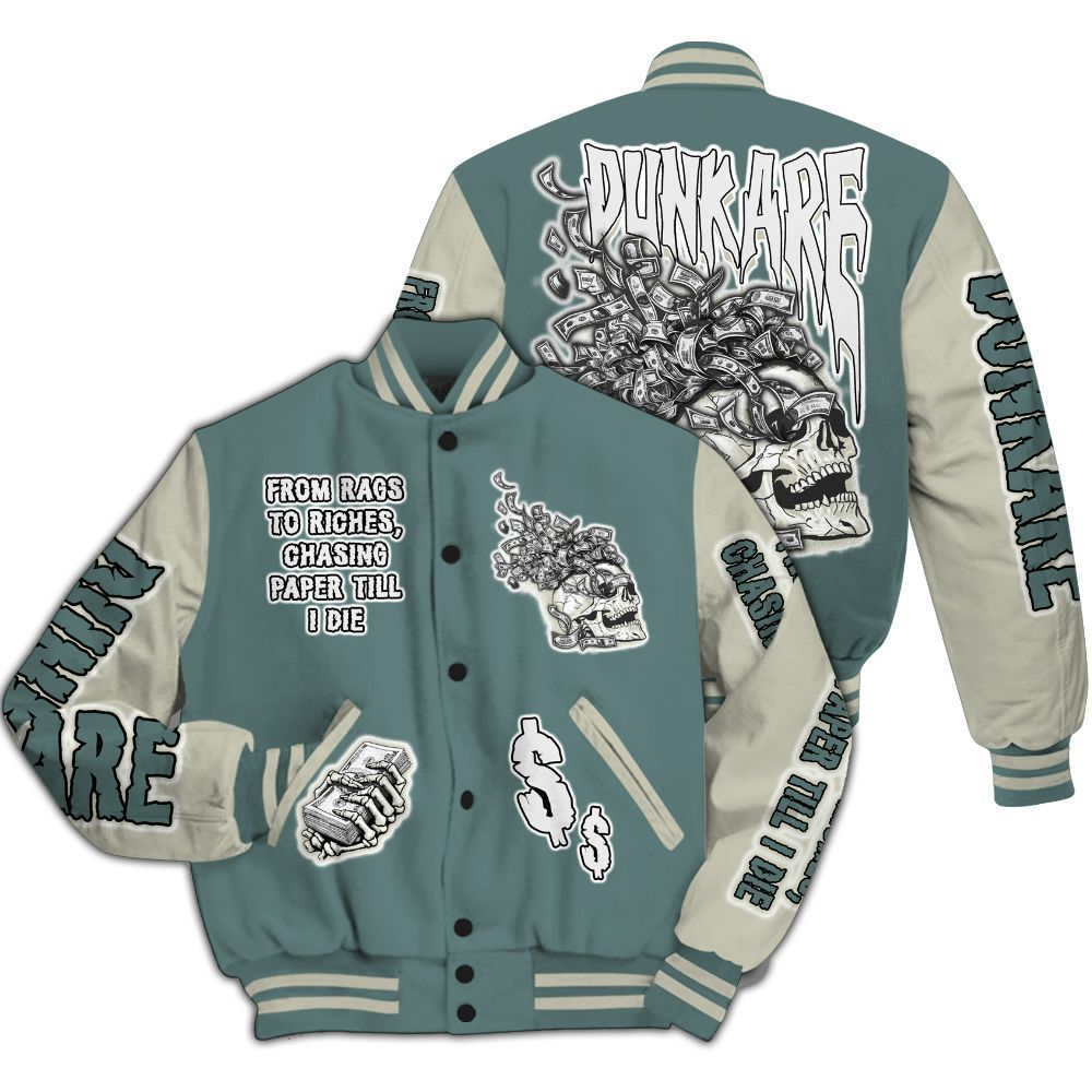 Varsity Jacket To Match AMM Low 17s - From Rags To Riches All Over Print
