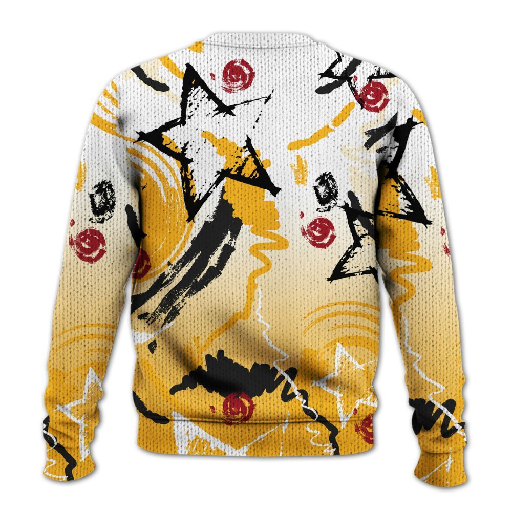 Sweater To Match White Taxi 12s Shirt, Grind Shine Later Drip Graphic