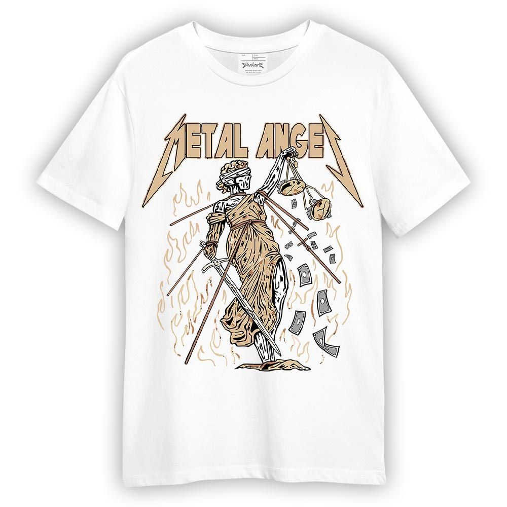 Shirt To Match Desert Camo 3s - Metal Angel Skeleton Shirt Unisex