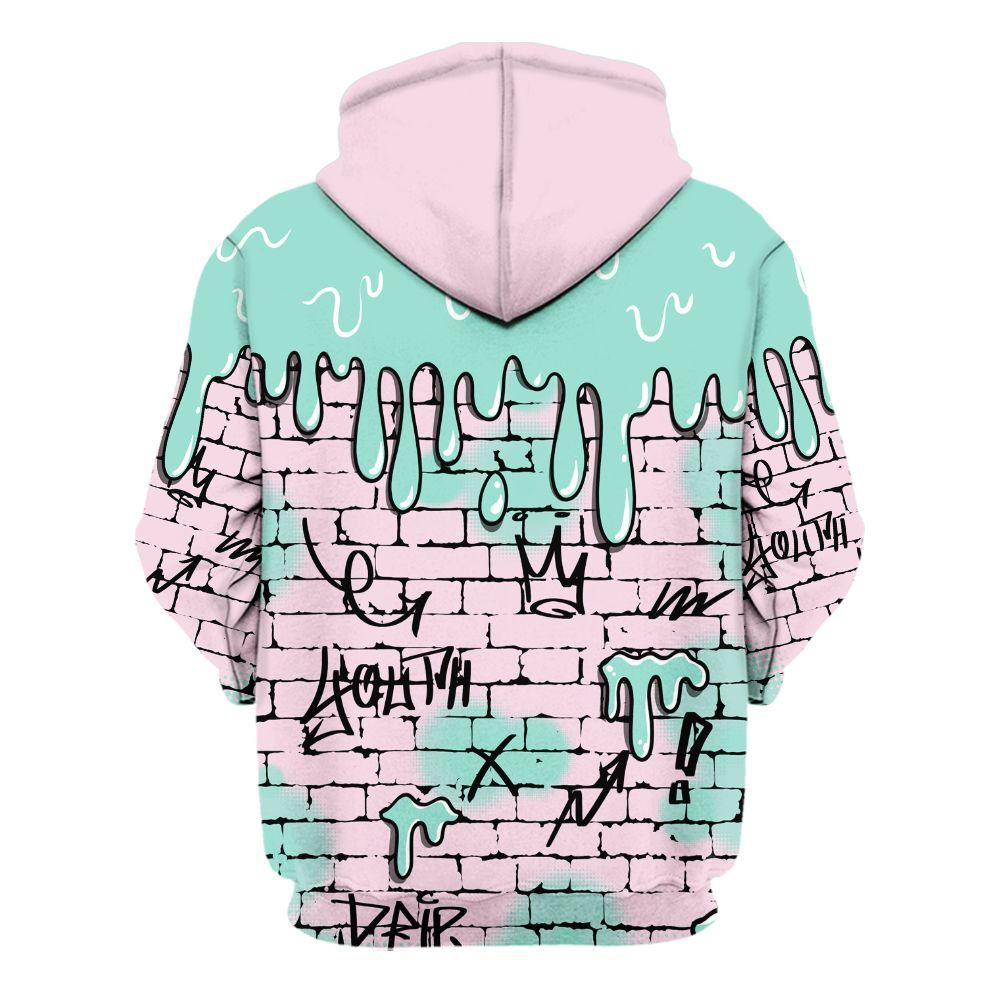 Hoodie To Match Retro Easter 5s - Been Different Drippin Streetwear All Over Print