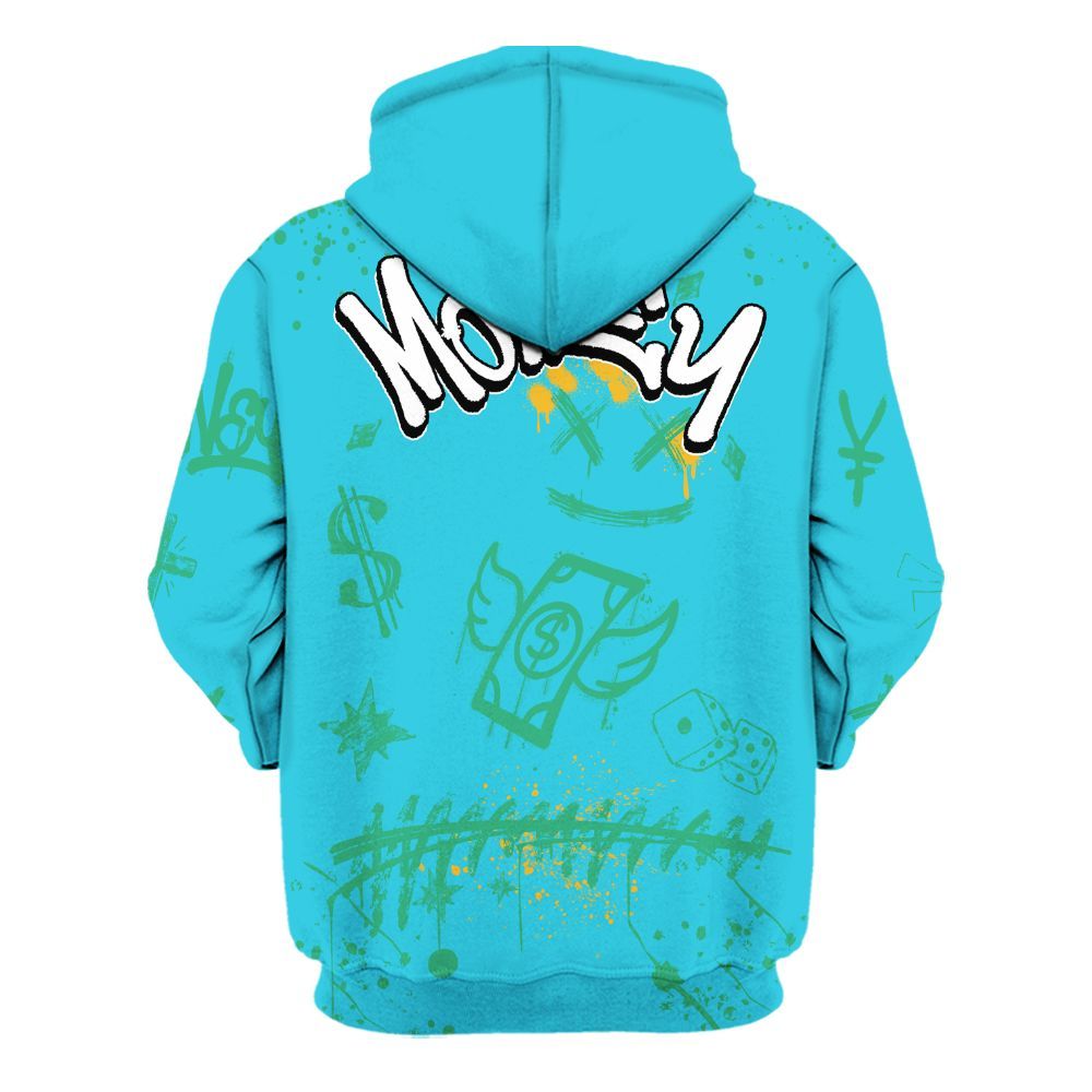 Hoodie To Match Dunk Chunky Dunky - Everybody Paid In Full Crayon All Over Print