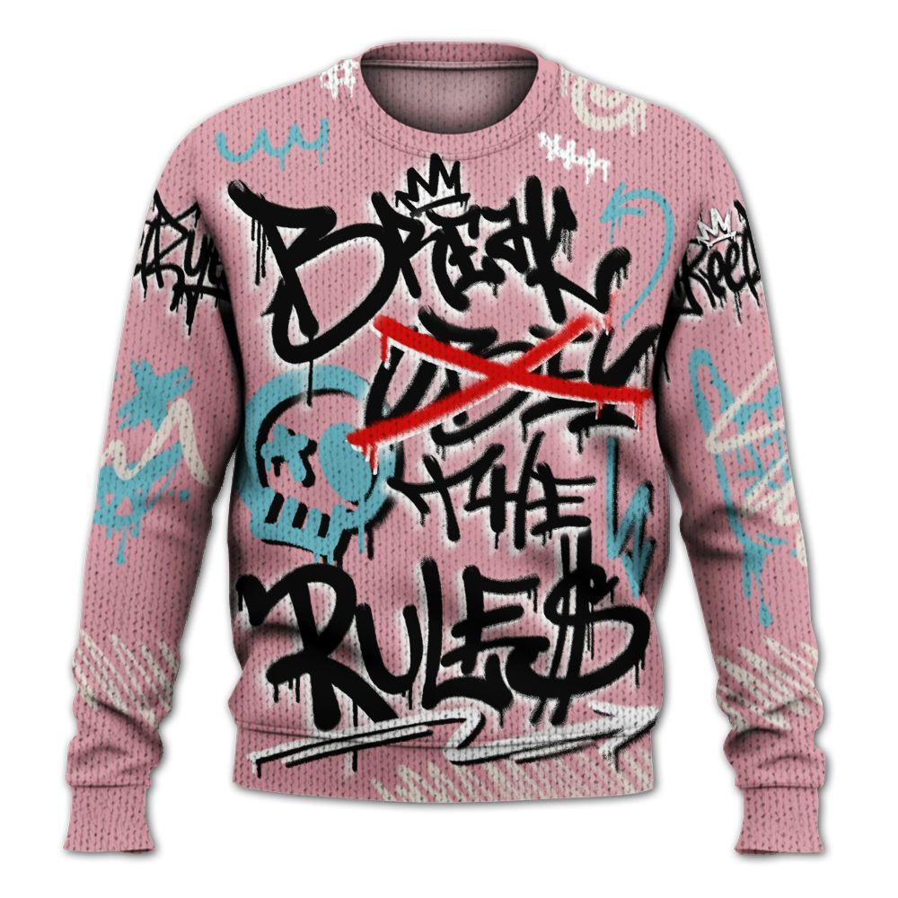 Knitted Sweater To Match Doernbecher 6s - Break Rules Streetwear