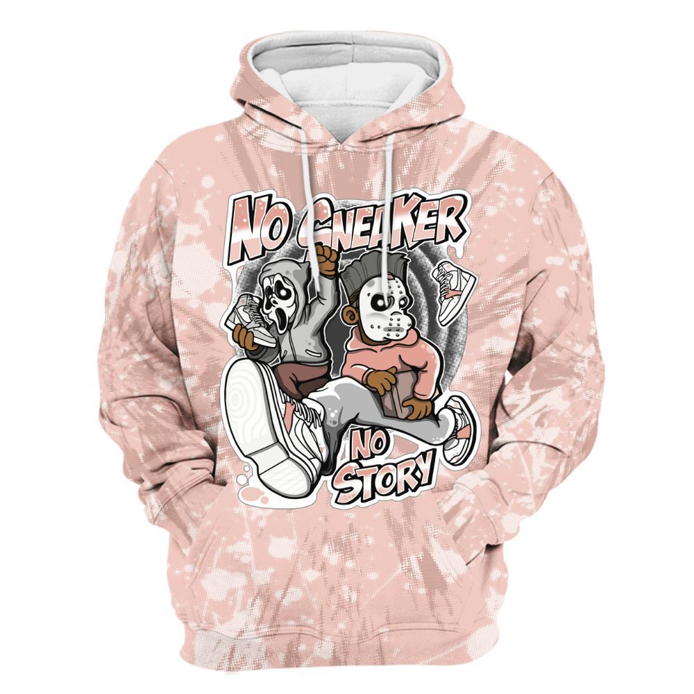 Hoodie To Match Low Legend Pink 11s - Sneakers Make Story Graphic Luxury All Over Print