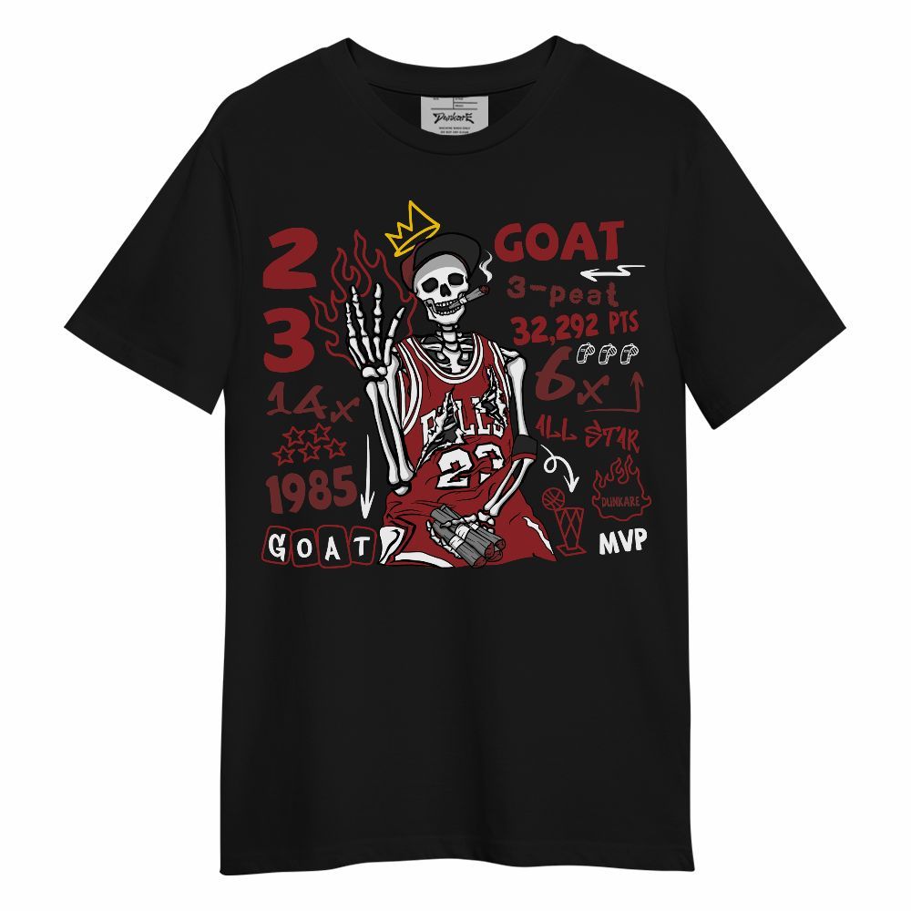 Shirt To Match Alternate Flu Game 12s - Number 23 G.0.A.T Streetwear Unisex Shirt