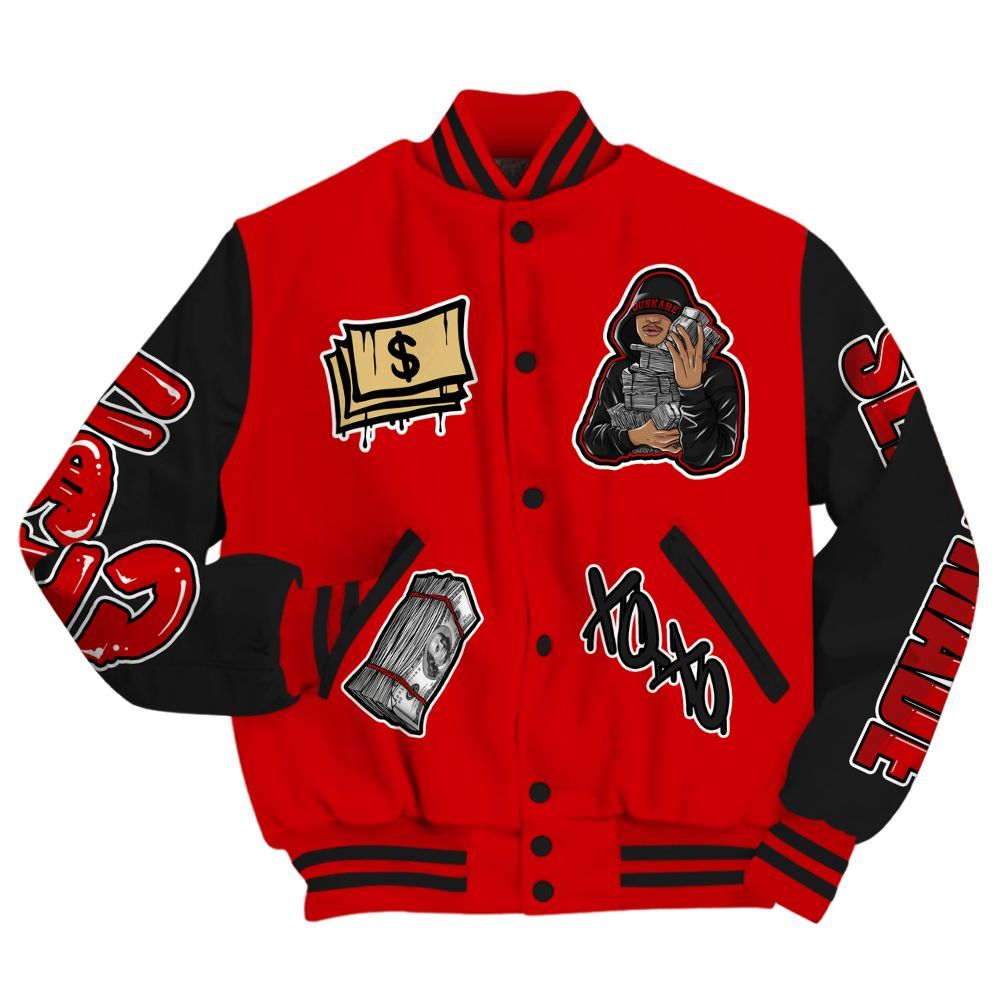 Varsity Jacket To Match Ja 2 Halloween - Selfmade Unique All Over Print