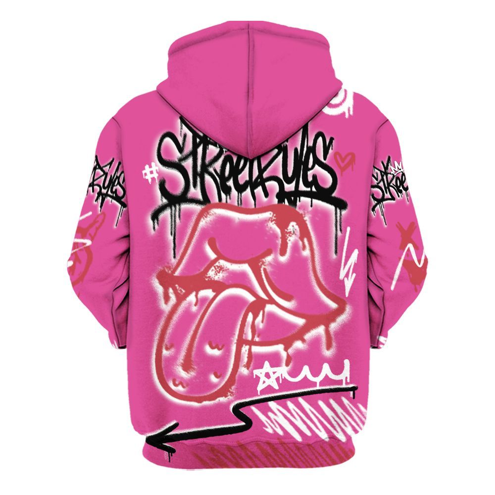 Hoodie To Match KD 4 Aunt Pearl - Break Rules Streetwear All Over Print