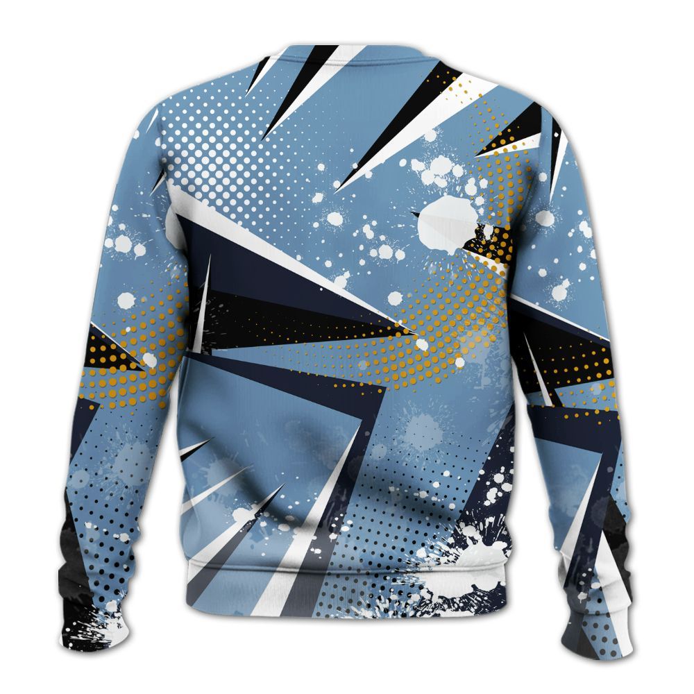 Sweatshirt To Match High OG First In Flight 1s - Poly Trust No One Dripping All Over Print