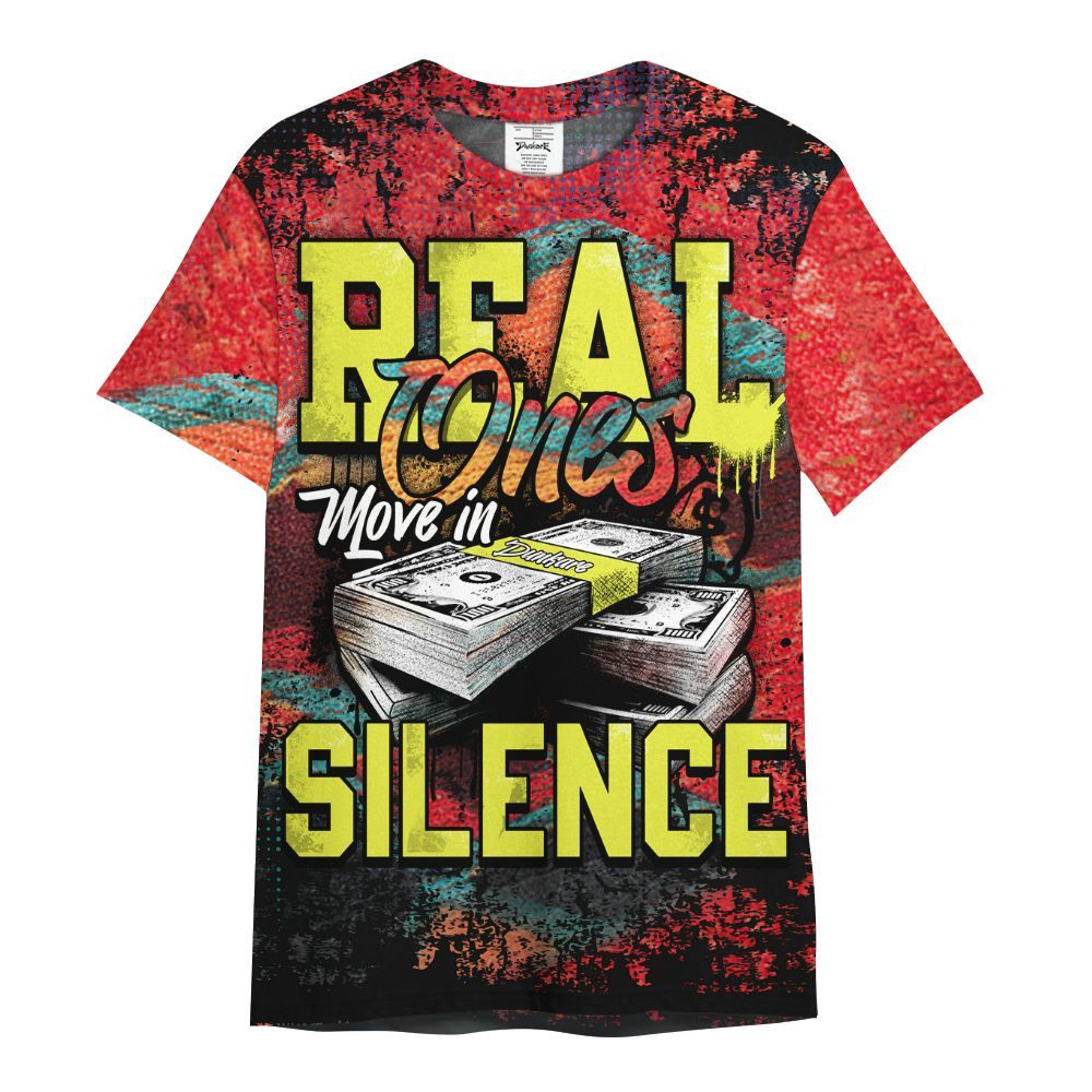 Shirt To Match Kobe 8 What The - Move In Silence Money Street Retro All Over Print