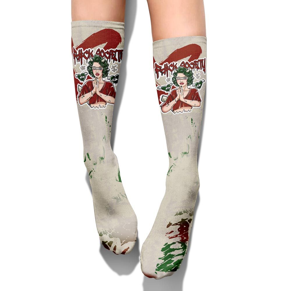 Sock To Match El Grito 5s - F#ck Xociety