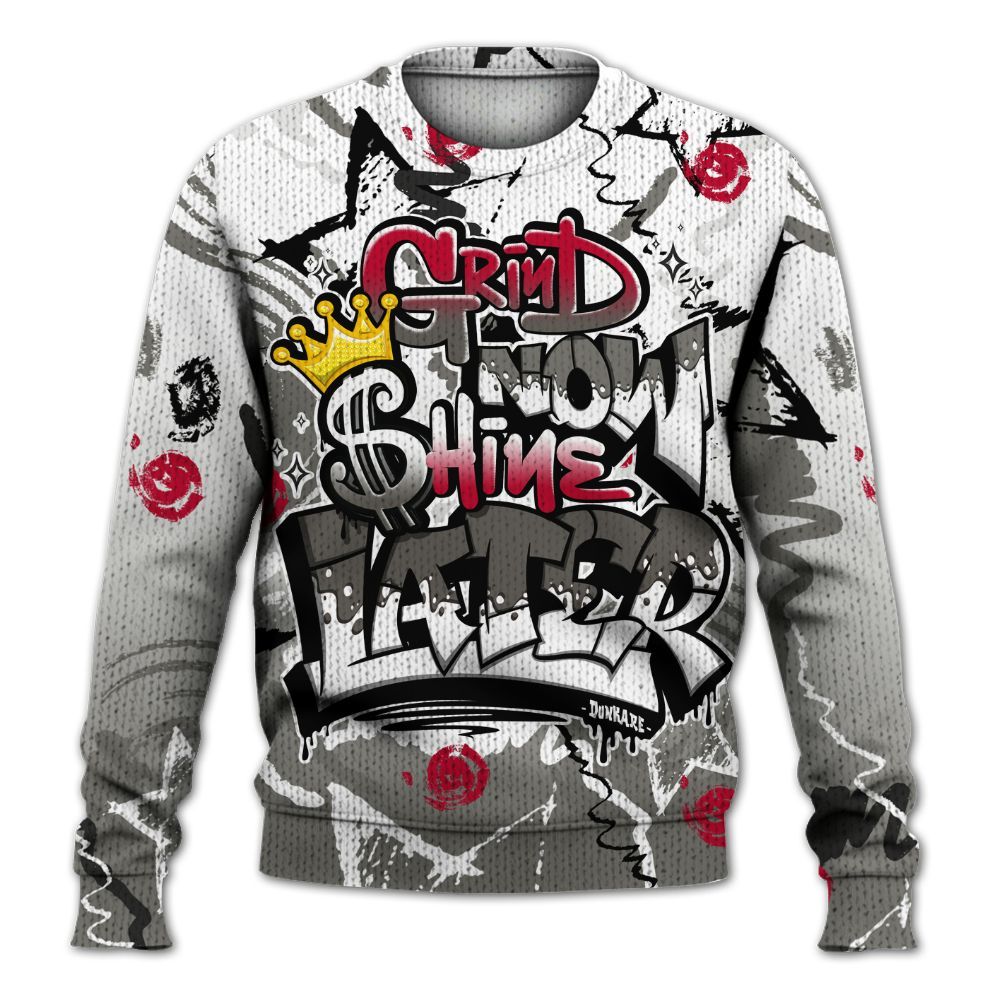 Sweater To Match Shadow 2025 10s Shirt, Grind Shine Later Drip Graphic