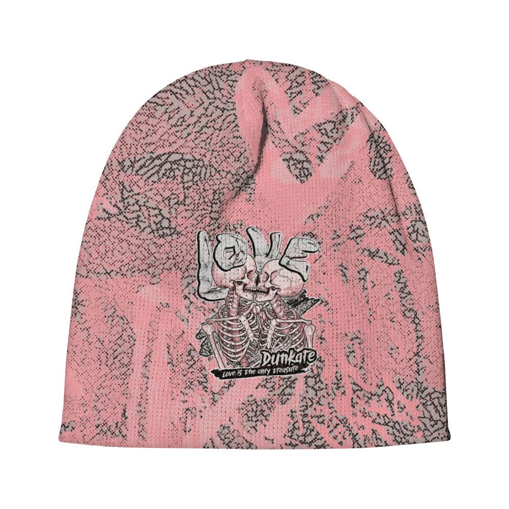 Beanie Hat To Match Retro Wings 3s - Skull Love Graphic