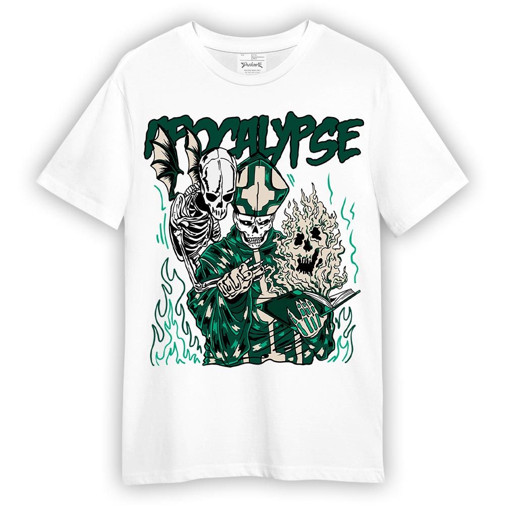 Shirt To Match Oxidized Green 4s - Apocalypse Skeleton Shirt Unisex