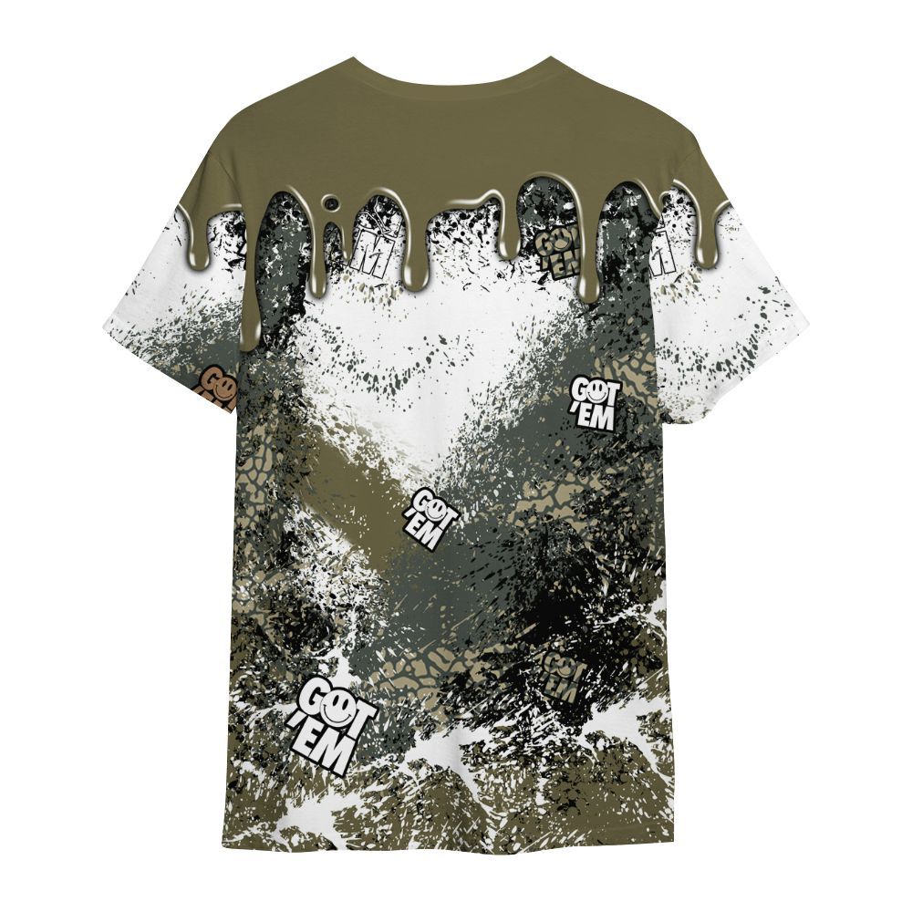 Shirt To Match Retro Family Affair 3s - Dripping 23 Drip All Over Print