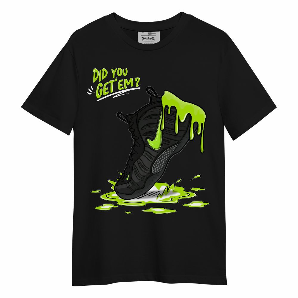 Shirt To Match Foamposite Voltage Black Air Pro 2026 - Sneaker Sludges Drip Graphic