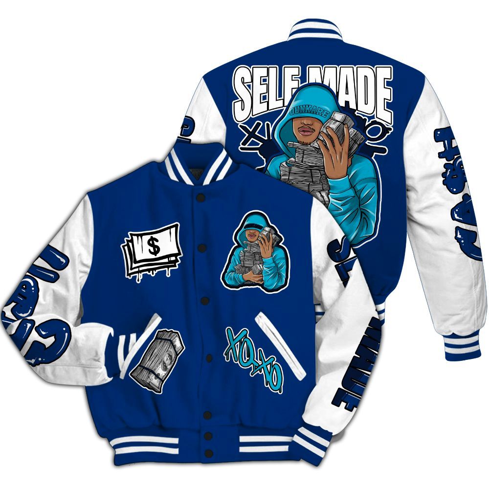 Varsity Jacket To Match Kobe 5 X-Ray - Selfmade Unique All Over Print