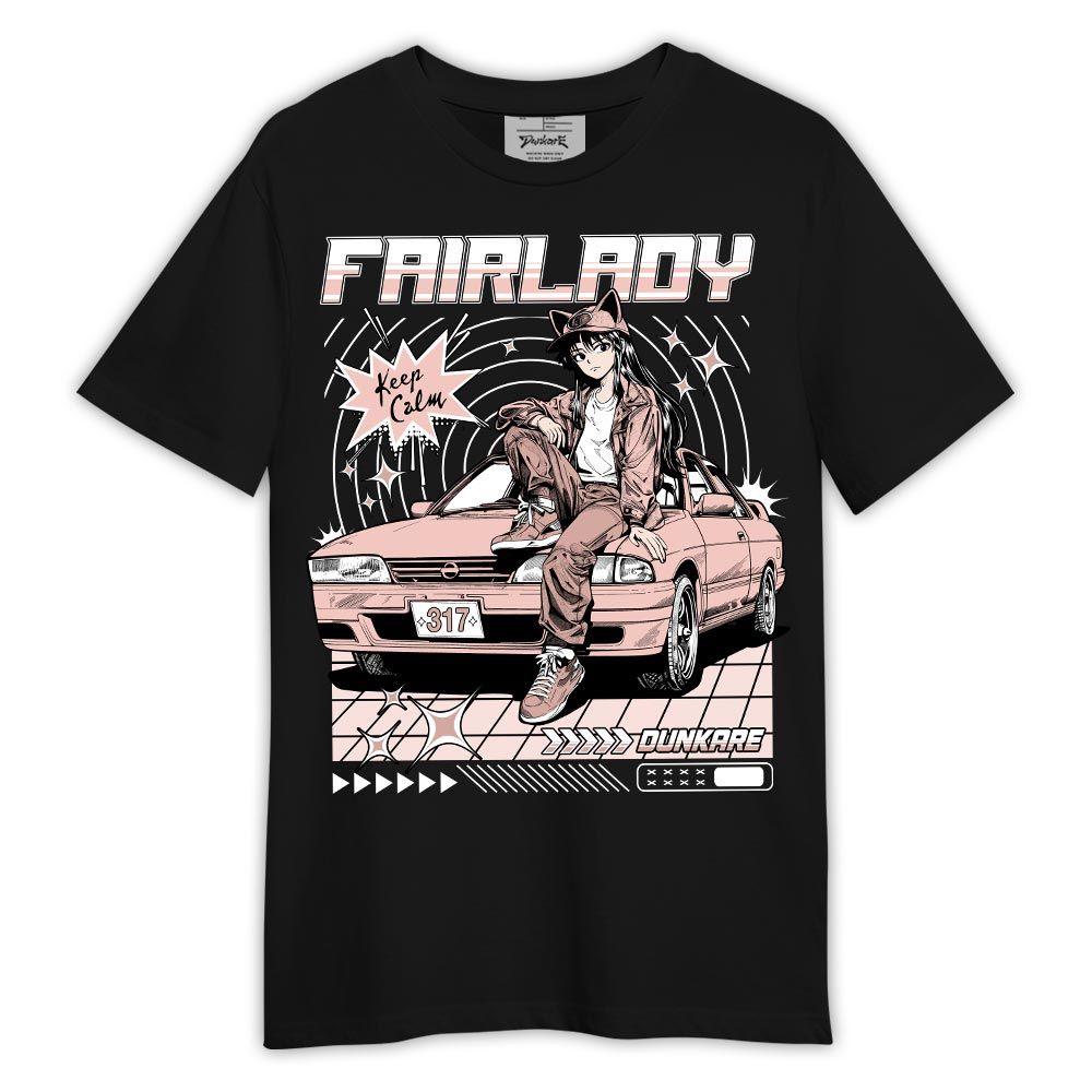 Shirt To Match Shirt Keep Calm Fairlady, Low Legend Pink 11s T-- To Match Sneaker Legend Pink 11s Graphic Tee 2404 LTRP